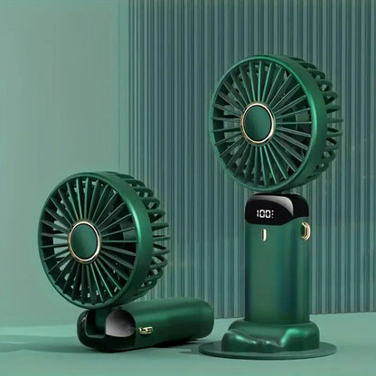 Tragbarer, kompakter, wiederaufladbarer Handventilator