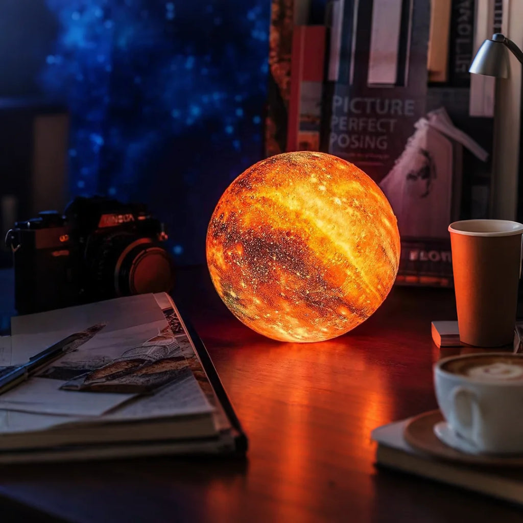 Glarefusion Creative Space Moonlight Table Lamp