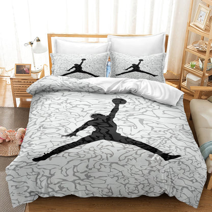 Athletic Basketball Bedding Comforter Set - Halri