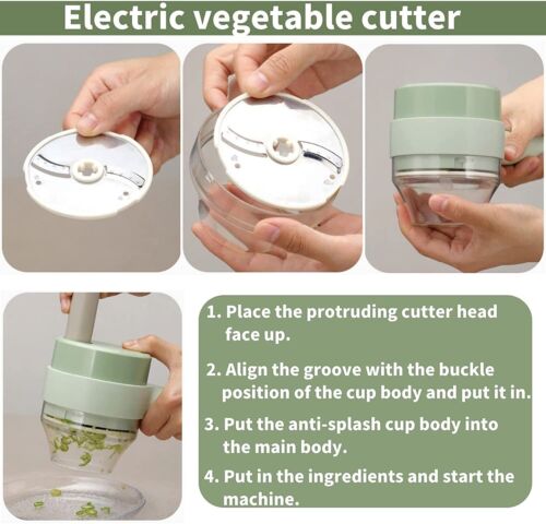 Multi Functional Electric Kitchen Chopper