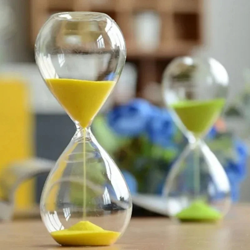 Vibrant Decorative Hourglass Timer for Home Office