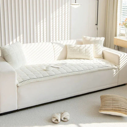 Soft Fleece Sofa Cover Protector