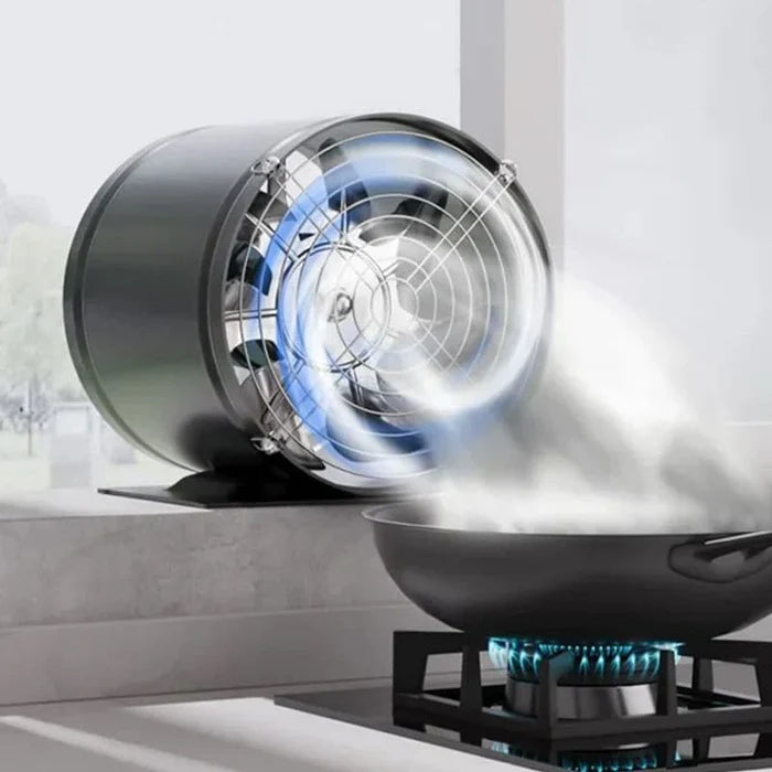 Leiser, kompakter Wandventilator für das Homeoffice