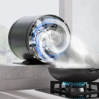 Leiser, kompakter Wandventilator für das Homeoffice