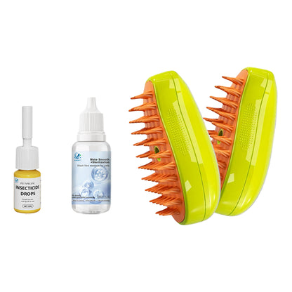 Gentle Rechargeable Pet Grooming Brush