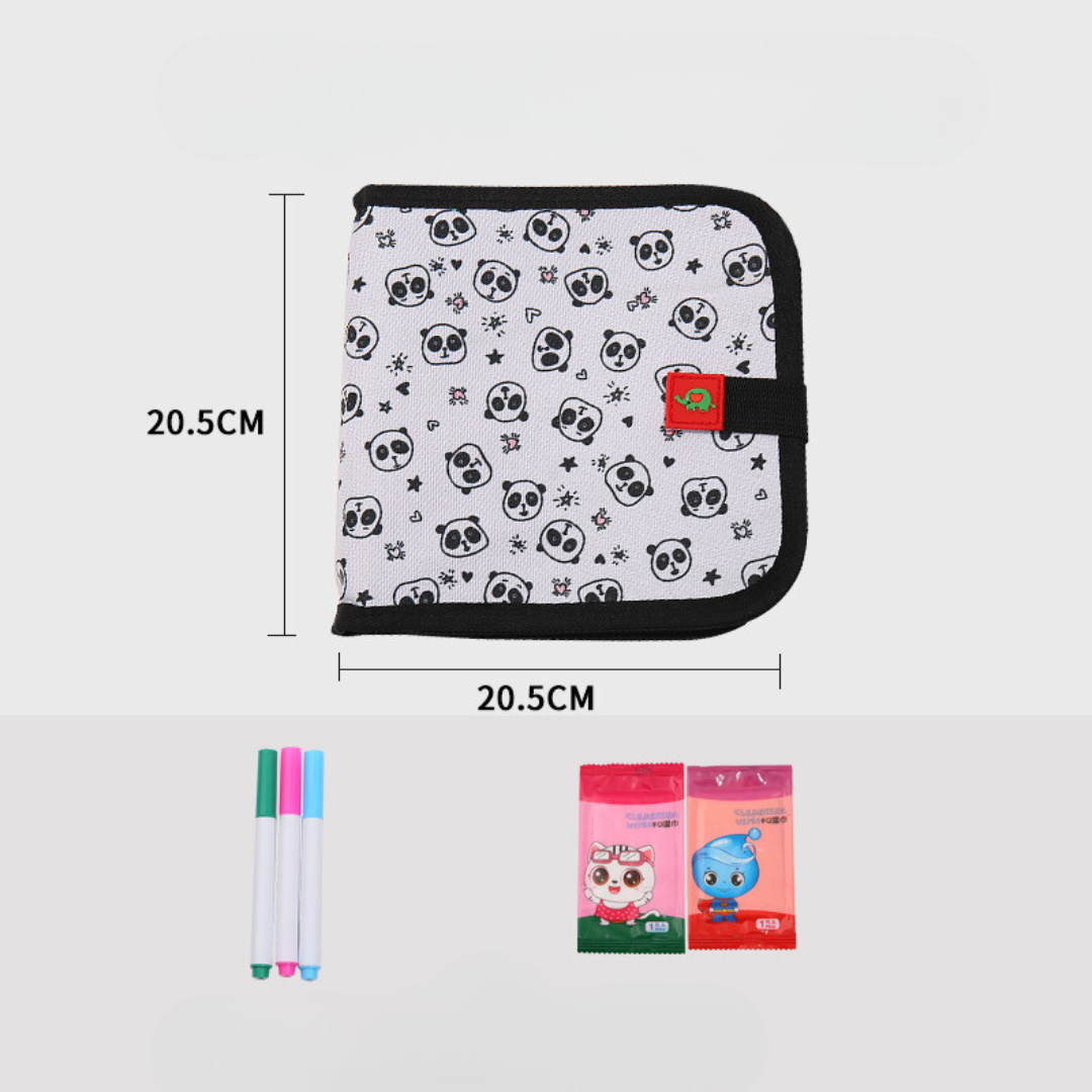 Waschbares Aktivitätsbuch für Kinder