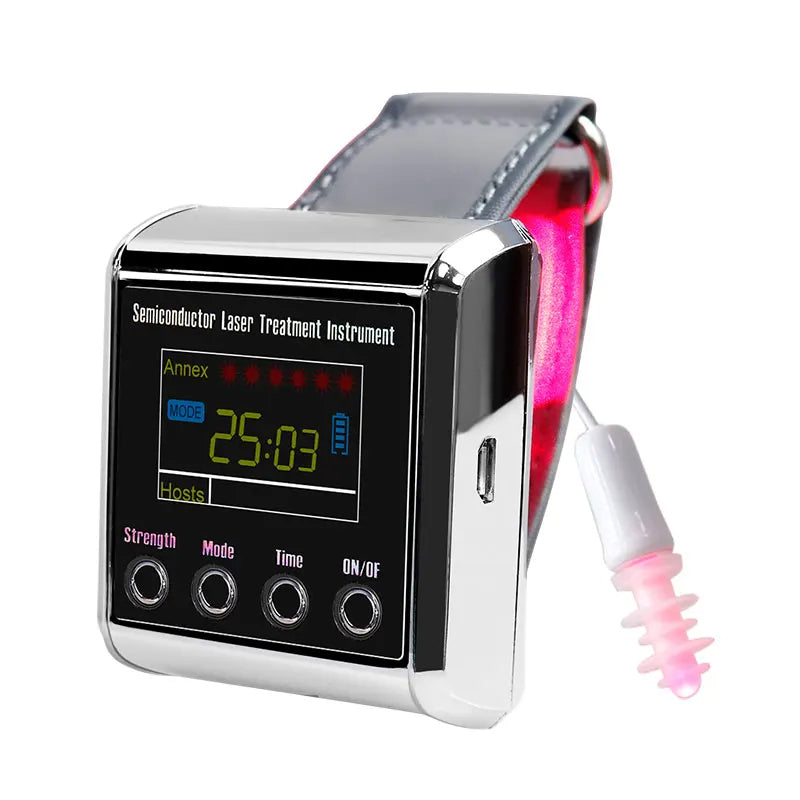 Red Light Therapy Wrist Device for Improved Blood Flow