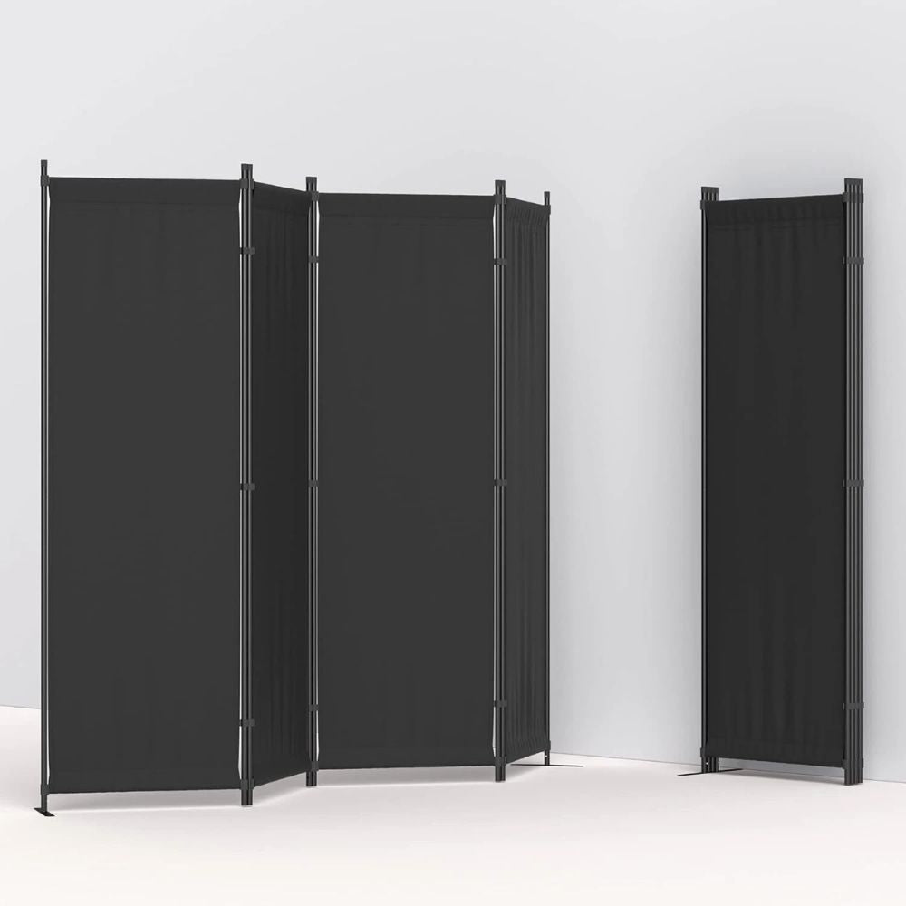 Portable 4-Panel Room Divider Screen for Home Office