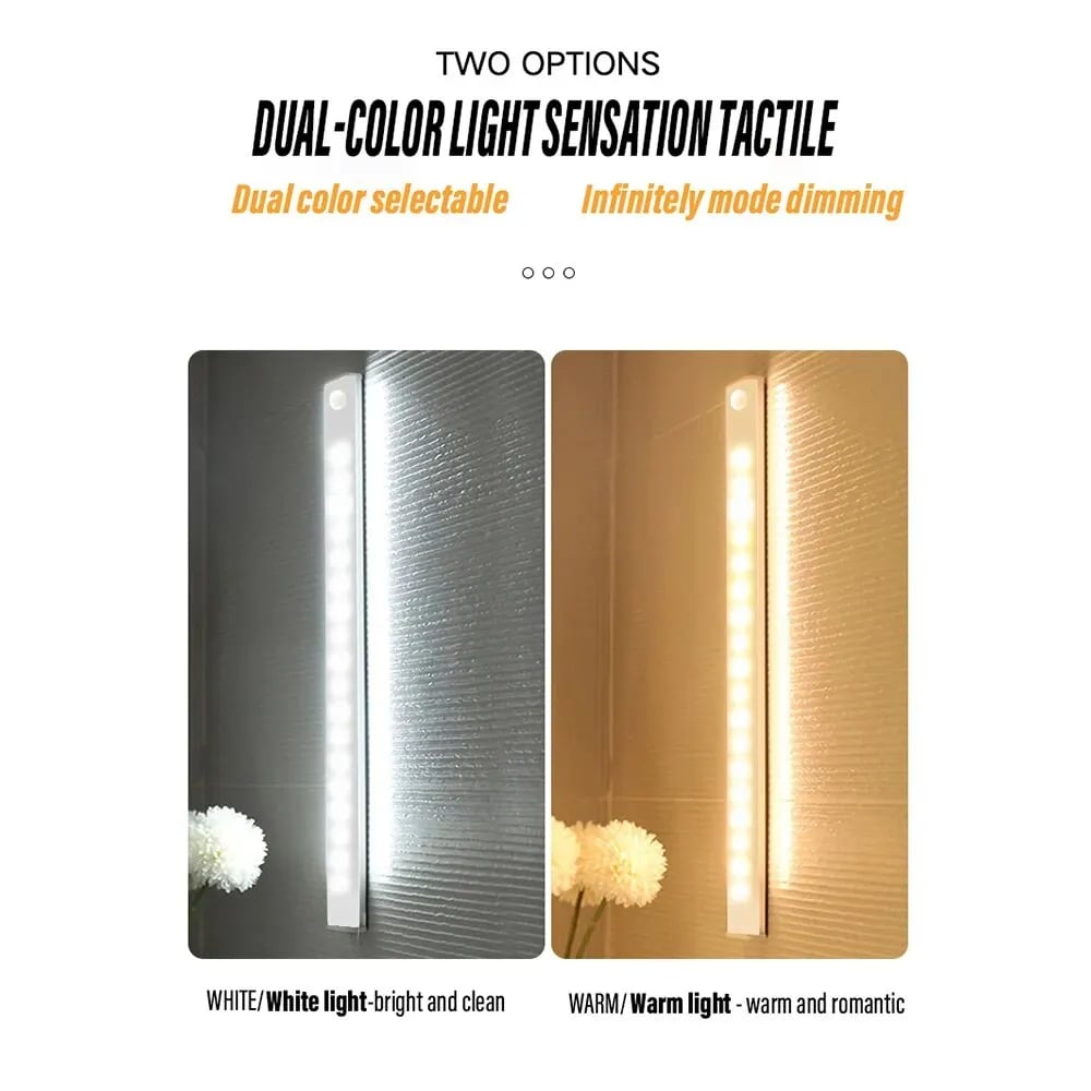 Automatische, bewegungsaktivierte LED-Lampe