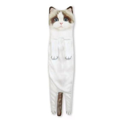 Niedliches Katzen-Strandtuch