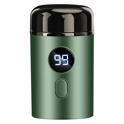 Einfach zu bedienender Pocket Blade Pro für eine glatte Rasur. 
