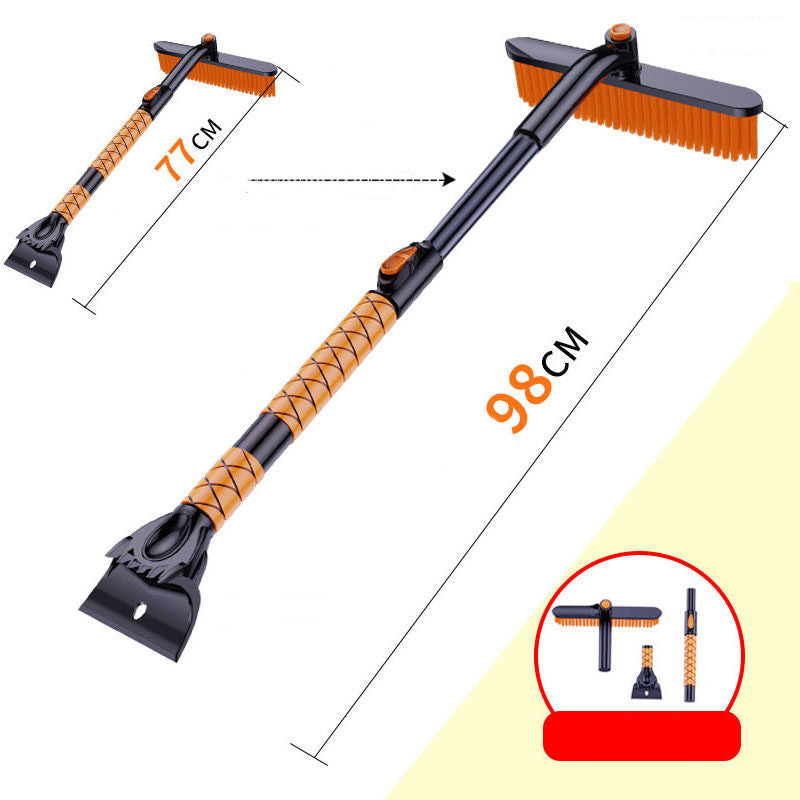 Compact Car Ice Scraper And Deicer Tool - Halri