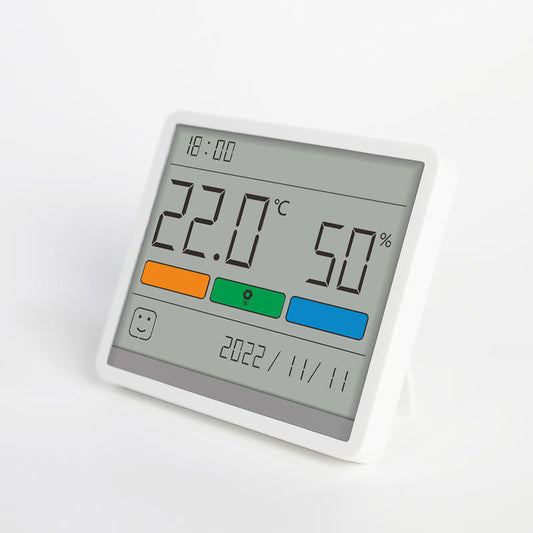 Accurate Digital Indoor Clock Thermometer Hygrometer - Halri