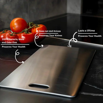 Sanitary Titanium Chopping Board for Clean Kitchens - Halri