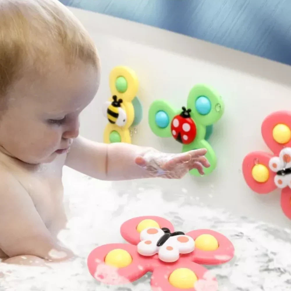 Colorful Spinning Bath Time Toy - Halri