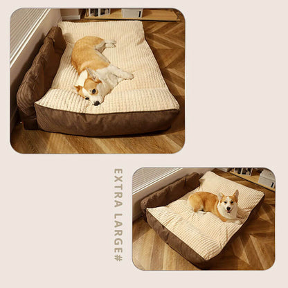 Plush Pet Orthopedic Deluxe Pillow Bed