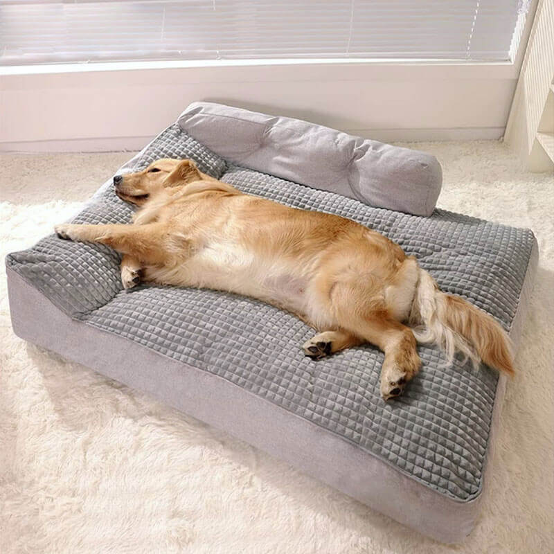 Plush Pet Orthopedic Deluxe Pillow Bed