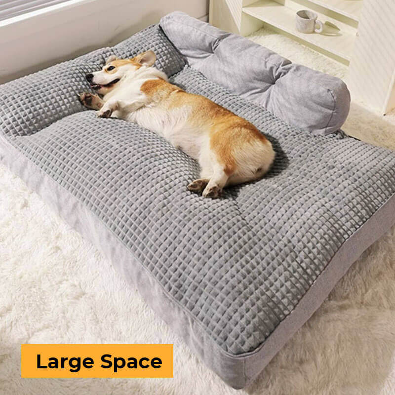Plush Pet Orthopedic Deluxe Pillow Bed