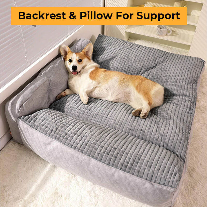 Plush Pet Orthopedic Deluxe Pillow Bed