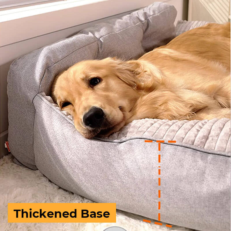 Plush Pet Orthopedic Deluxe Pillow Bed