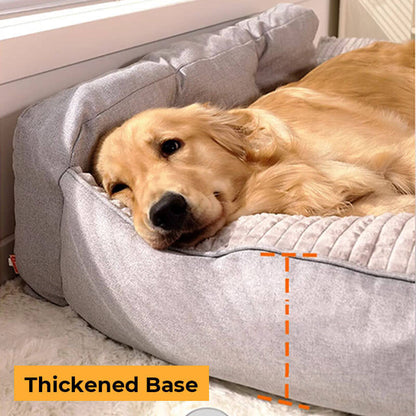 Plush Pet Orthopedic Deluxe Pillow Bed