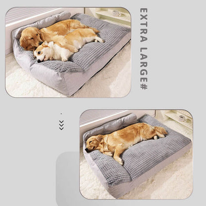 Plush Pet Orthopedic Deluxe Pillow Bed