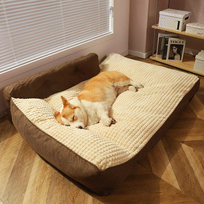 Plush Pet Orthopedic Deluxe Pillow Bed