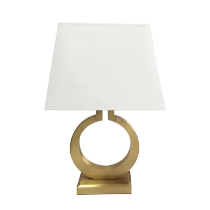 Luxuriöse goldene Tischleuchte für elegante Räume