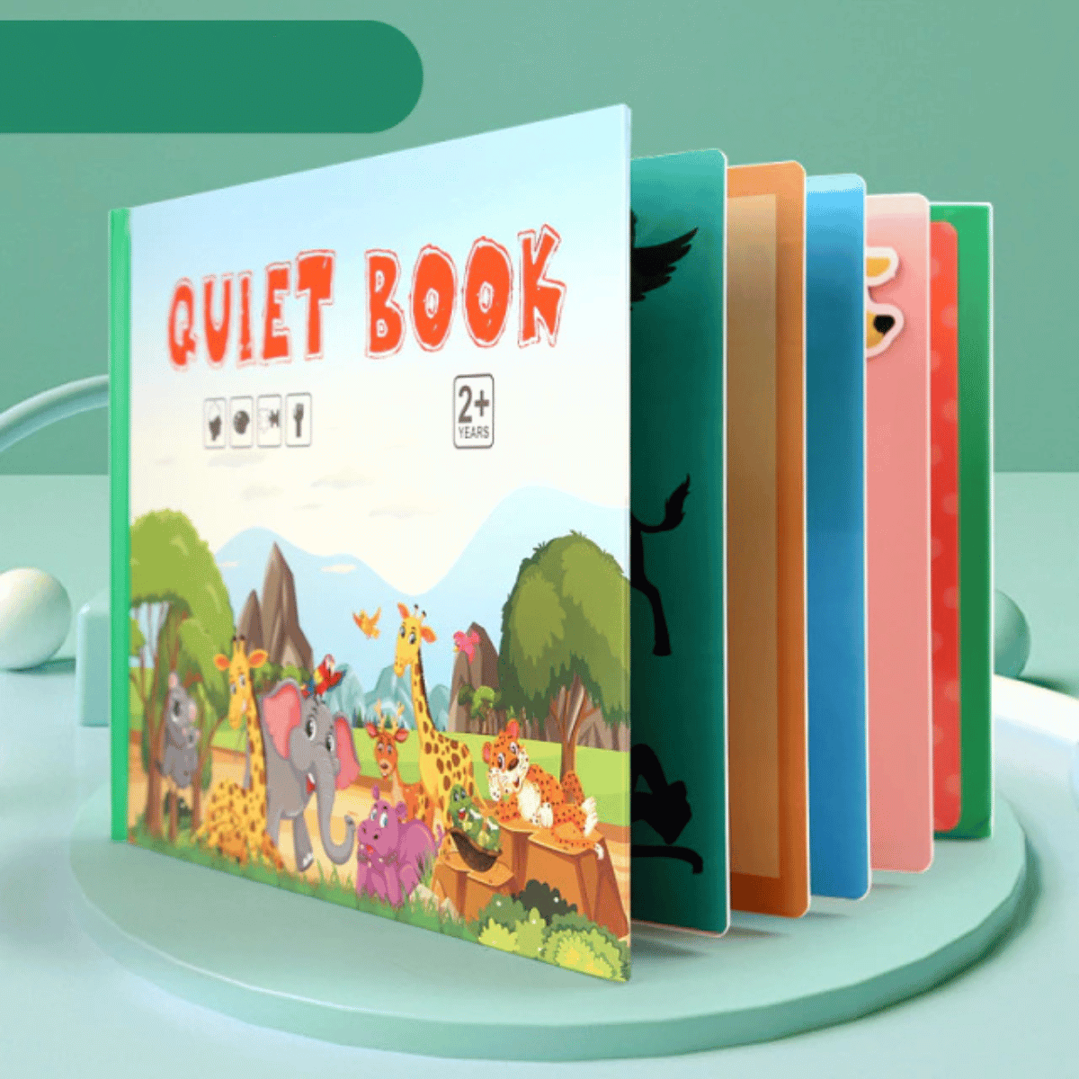 Unterhaltsames Lern- und Aktivitätsbuch für Kleinkinder 