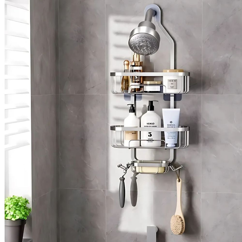 Sturdy 3 Tier Bathroom Shower Caddy - Halri