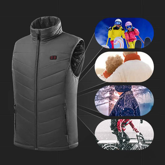 Warm Thermal Vest with 13 Heat Settings - Halri