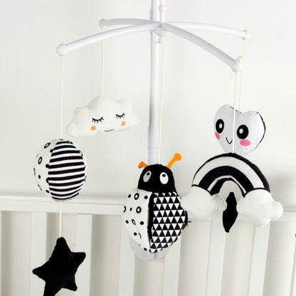 Monochrome Nursery Mobile Music Player