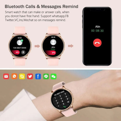 Bluetooth Call Smart Watch with Fitness Tracker