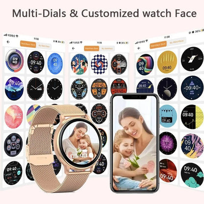 Bluetooth Call Smart Watch with Fitness Tracker