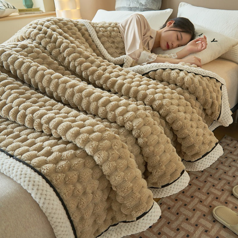 Plüschweiche Samtdecke