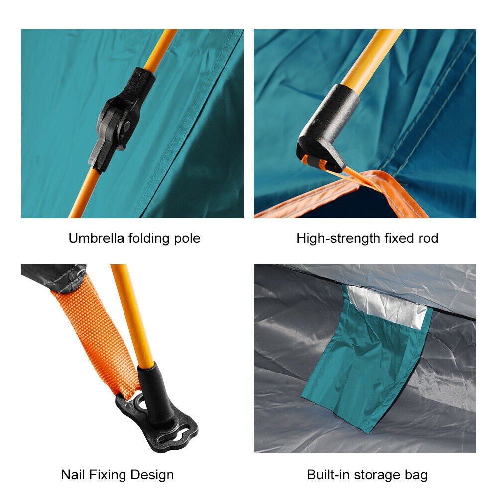 Compact 2 Man Pop Up Waterproof Camping Tent