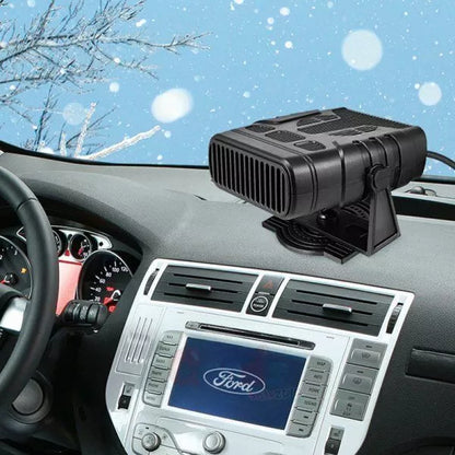 Compact Car Heater Defroster for Winter Warmth
