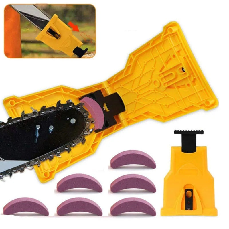 Easy Chainsaw Sharpener Kit for Wood Cutting Tools - Halri