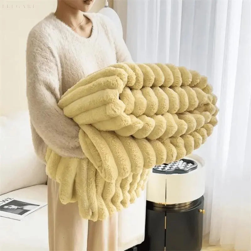 Halri | Weiche Fleecedecke – warm und kuschelig