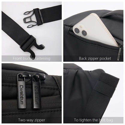 Compact Waterproof Camera Bag for Outdoor Use Crossbody, Sling, and Waist Bag
