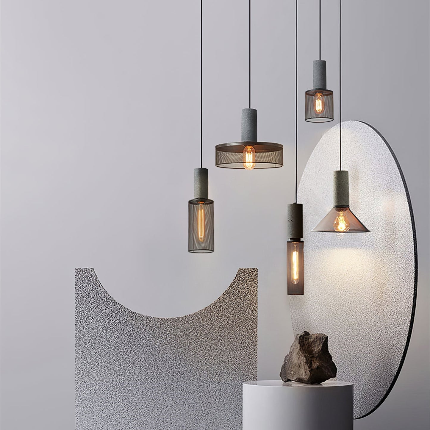 Simple Elegant Glass Pendant Lighting