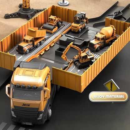 Construction Vehicles Toy, STEM Learning & Imaginative Play, Skill-Building, Safe for Ages 3+