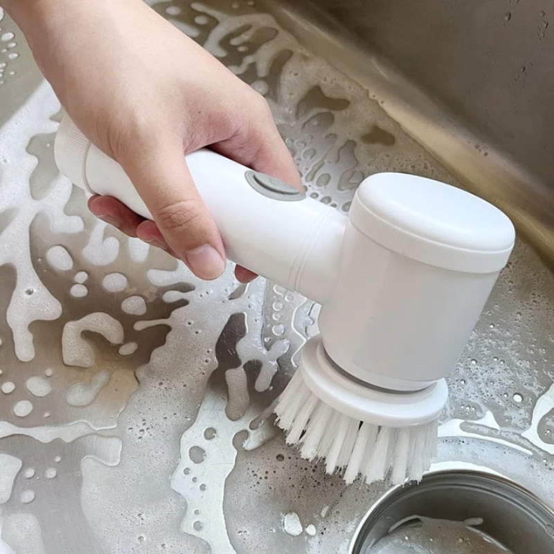 Cordless Electric Power Scrubber with Replaceable Brush Heads – Versatile Cleaning Brush for Grout, Tiles, and Appliances 0