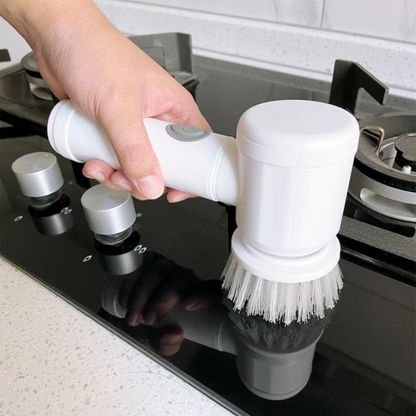 Cordless Electric Power Scrubber with Replaceable Brush Heads – Versatile Cleaning Brush for Grout, Tiles, and Appliances 2