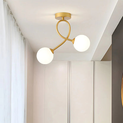 Contemporary Elegant Glass Pendant Lamp - Halri