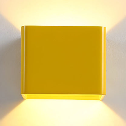 Schlanke LED-Wandleuchte, modernes weißes Finish