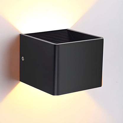 Schlanke LED-Wandleuchte, modernes weißes Finish