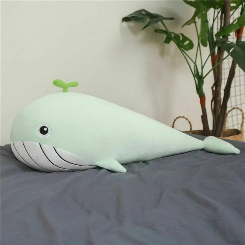 Adorable Large Marine Animal Stuffed Toy with Big Eyes