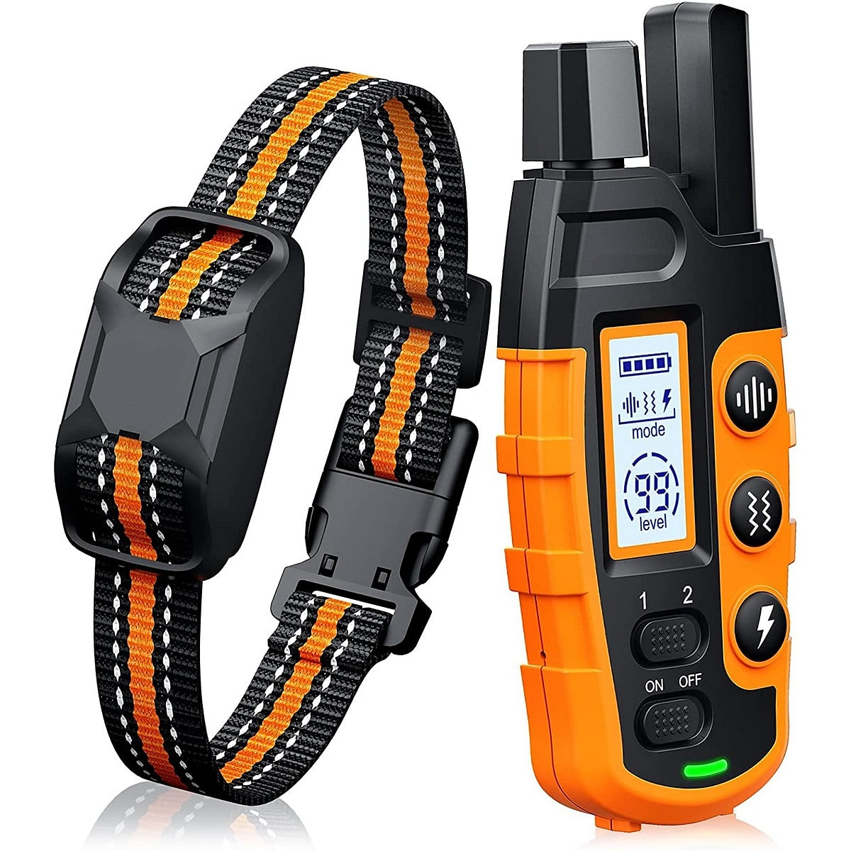 Long Range Rechargeable Waterproof Dog Training Collar