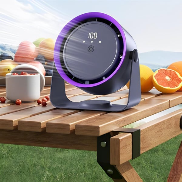 Safe Quiet Bladeless Desk Fan